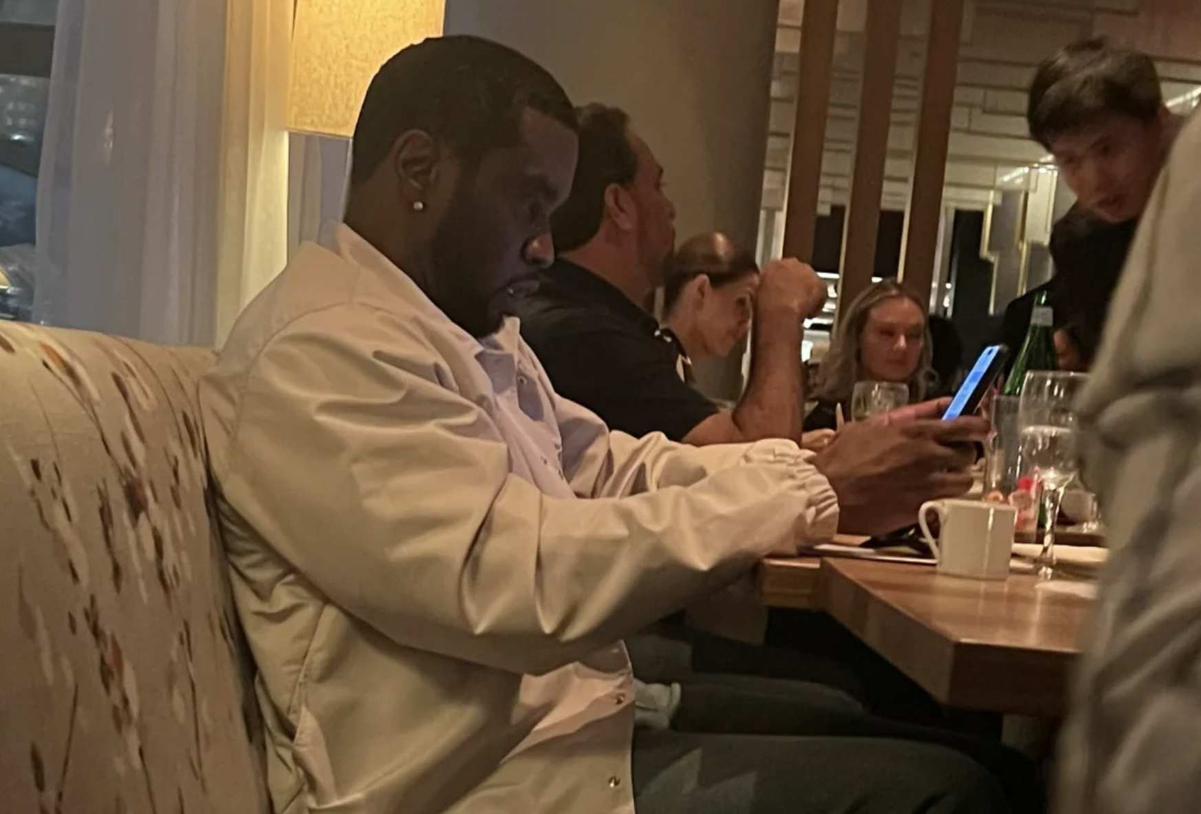 Sean "Diddy" Combs was spotted dining out in New York City on Friday, September 13